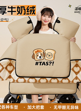 适用雅迪电动车摩登光芒70追光70L冬季G30MAXG30lite挡风被M6S-M