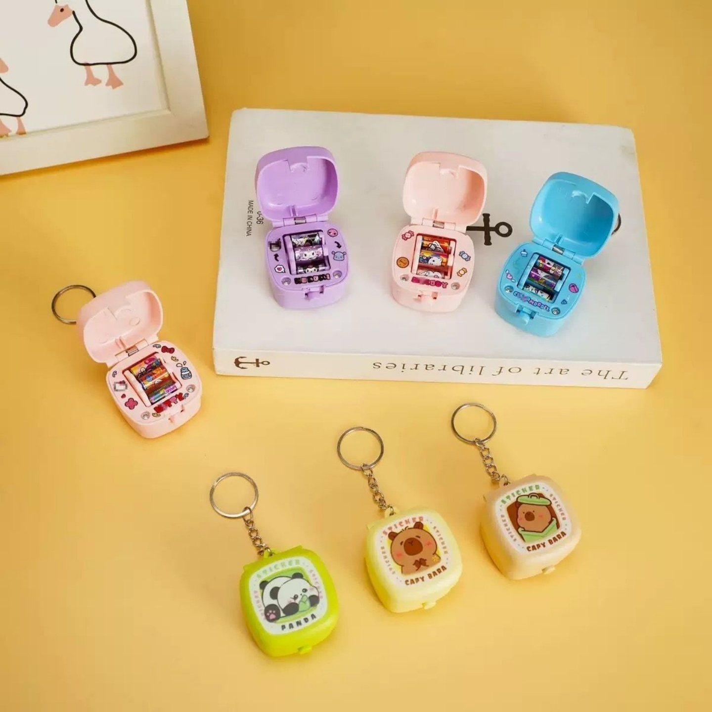 卡通可爱贴纸机趣味解压