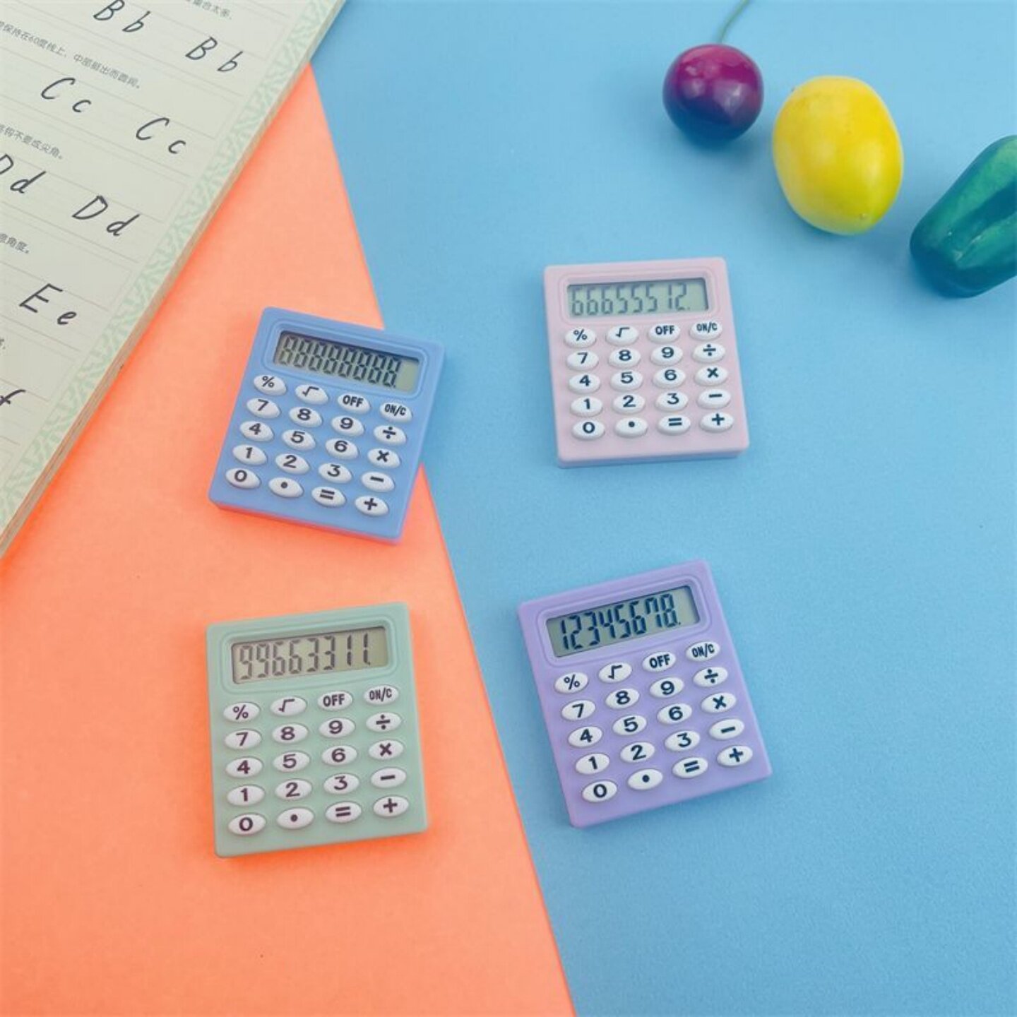 计算器小巧静音迷你高颜值学生