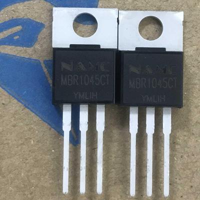 厂家直营MBR1045CT TO-220直插 10A电流45V耐压 肖特基整流二极