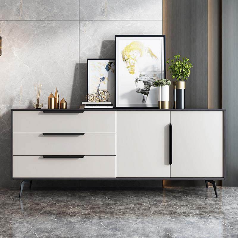 现代简约岩板餐边柜厨房矮柜储物柜北欧窄餐厅备餐茶水柜玄关柜,住宅家具,餐边柜,淘宝优惠券,粉丝福利购,淘宝优惠卷