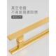 实心铝合金玻璃门把手浴室店木门门把手黑洞间距210暴露现代简单