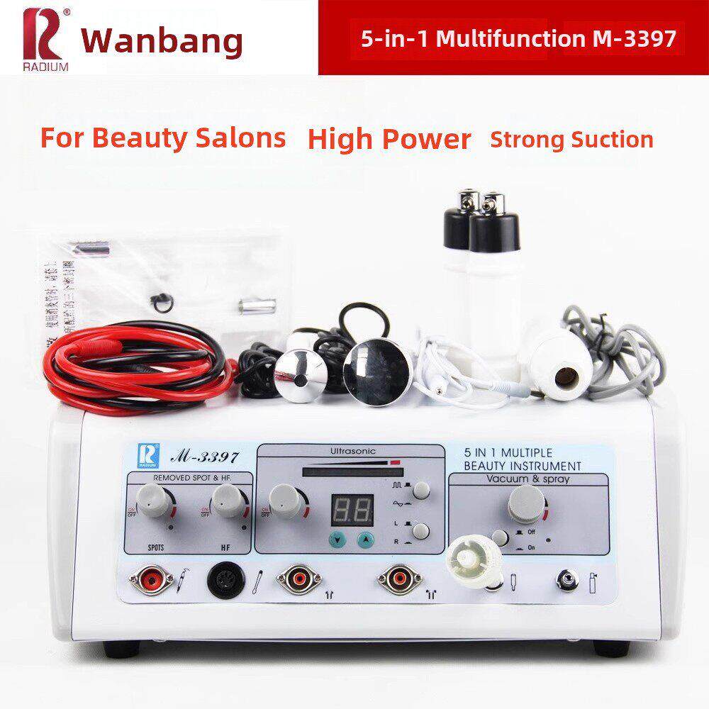 万邦五合一多功能美容仪美容院专用黑头吸吸超声波介绍正品M-3397