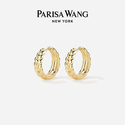 ParisaWang金鎏金工艺耳环