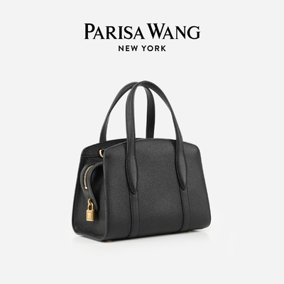 ParisaWang手提包锁扣小号简约