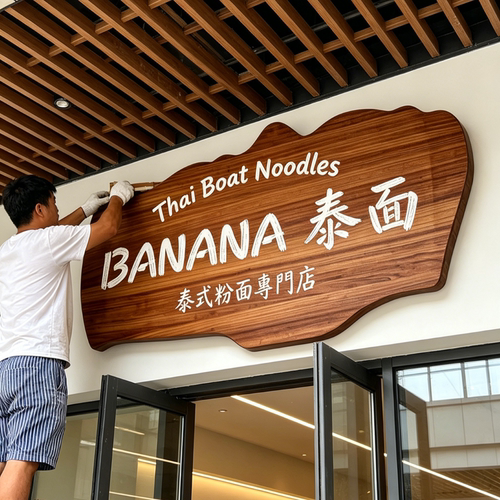 定制牌匾免费设计纯实木雕刻