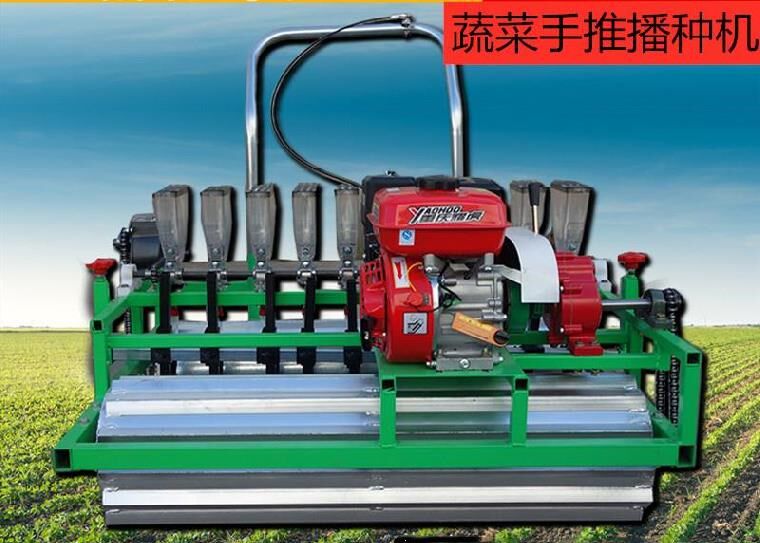 蔬菜播种机精播j手推小型汽油款花生机多功能开沟汽油机白菜省力
