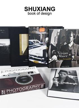 咖啡店创意摆设摄影拍照道具书简约高档装饰小众艺术书样板间真书