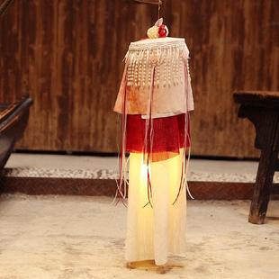 长款灯笼拍照跳舞蹈宫灯宋制明制绛纱灯手工覆古风兔子花灯中秋节