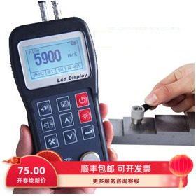 AD-107超声波测厚仪 钢板测厚仪 5MHZ超声波探头 钢管壁厚测量仪
