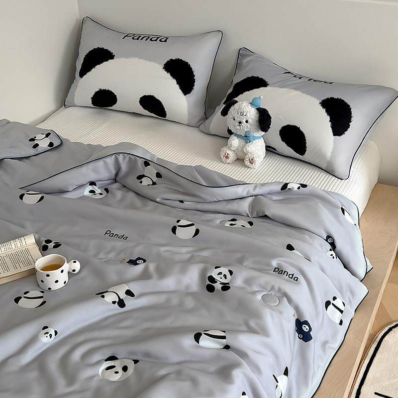 夏季卡通儿童小枕套1个天丝夏季被空调被夏季凉被薄被120*150*200,床上用品,化纤被,淘宝优惠券,粉丝福利购,淘宝优惠卷