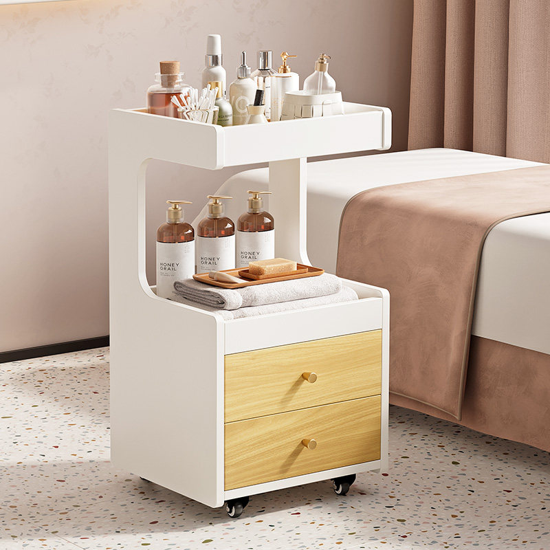 美容院专用小推车皮肤管理移动手推置物架仪器架子理发店工具车