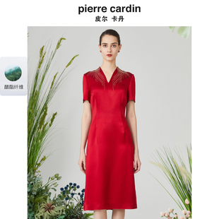 皮尔卡丹女装折扣店连衣裙专柜正品
