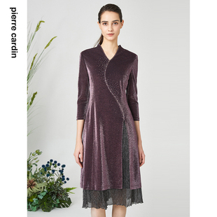 皮尔卡丹女装折扣店连衣裙专柜正品