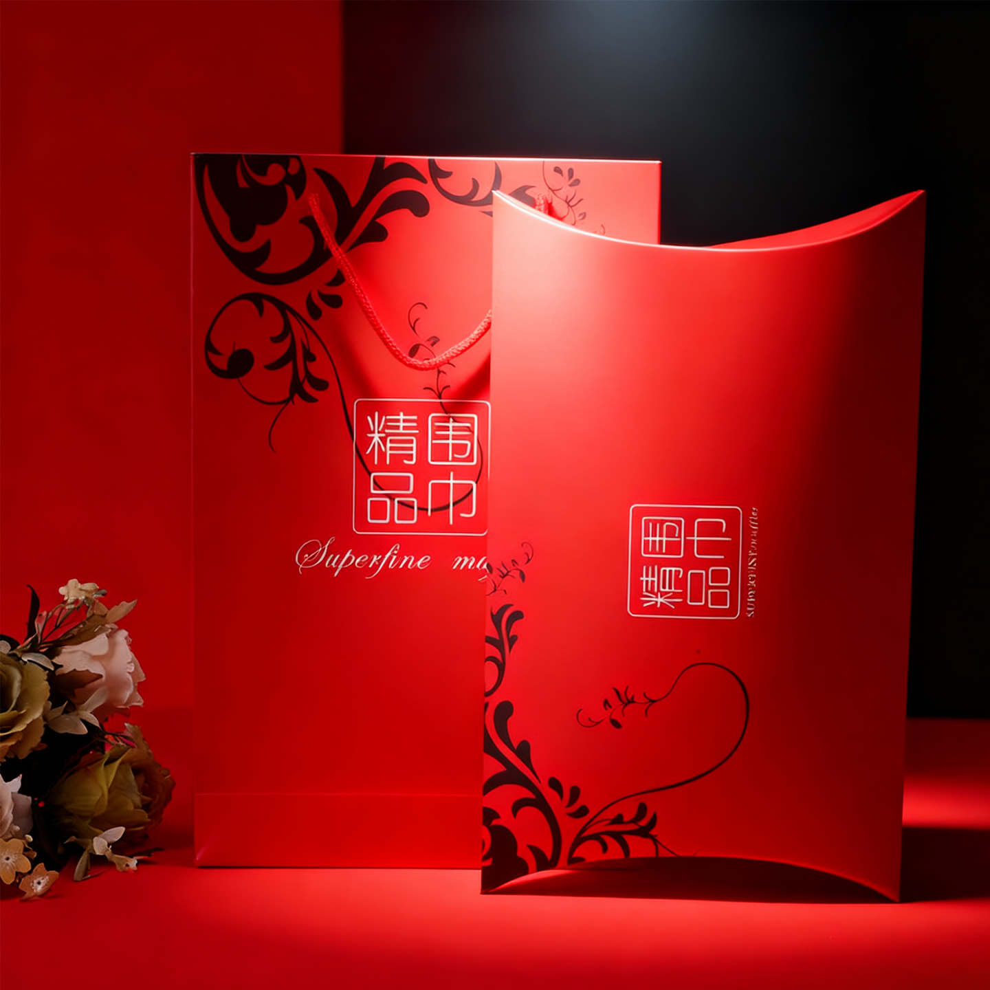 围巾礼盒定制专拍 尺寸外盒34*22*7CM， 内32.2*21*5