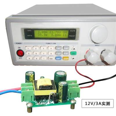 W305 AC-DC电源模块 输入100-240V输出220V转12V 24V 3A 36W直流