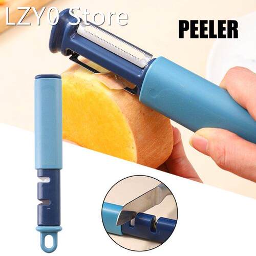 Fruit Peeler 2 in 1 Multifunctional Cutter Sharpener Rotatab