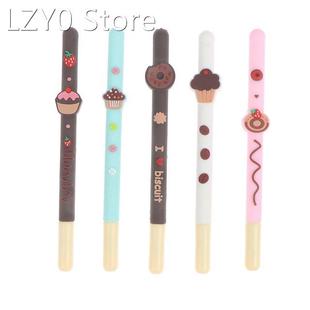 1 Pcs Stationery Cute Biscuit Gel Pen School Office Kawaii S