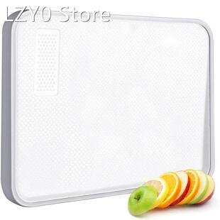 Large Plastic Cutting Board for Kitchen, 16.2 Inch Non-Slip