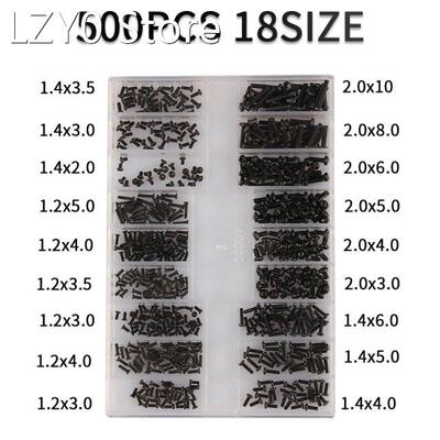 500Pcs 18 Types screw DIY Kit For Laptop Computer Assem