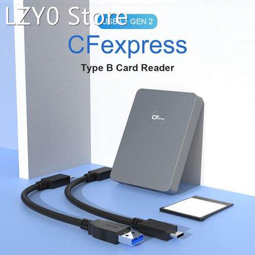 For SLR CR316 CFexpress Card Reader USB3.1 Gen2 Type B C Ada