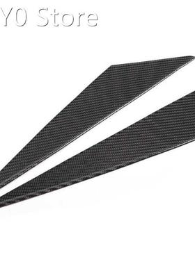 mirror cover Car Mirror Carbon Fiber Headlight Eyebrow Stic