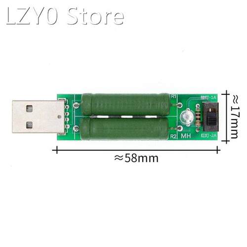10pcs/lot USB Port Discharge Load Resistor Digital Curr