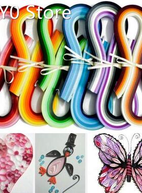 100pcs Stripes Quilling Colored paper stripes Origami Paper