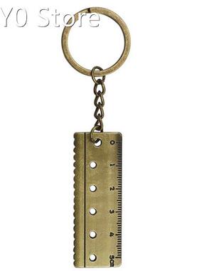 Portable 0-5cm Straightedge Measuring Gauging Tools Key