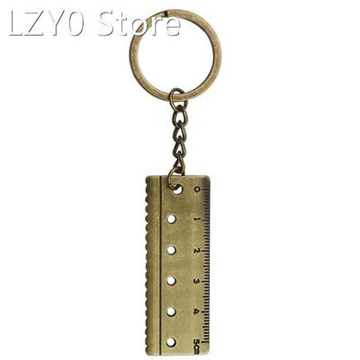 Portable 0-5cm Straightedge Measuring Gauging Tools Key