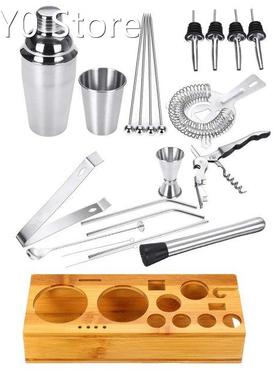 Barware Cocktail Shaker Bar Set Cocktail Making Kit with Woo