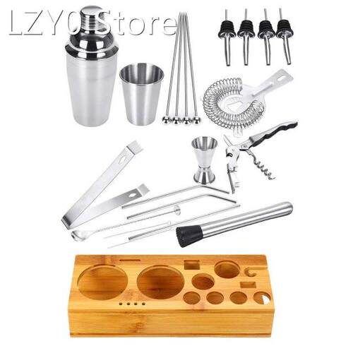 Barware Cocktail Shaker Bar Set Cocktail Making Kit with Woo