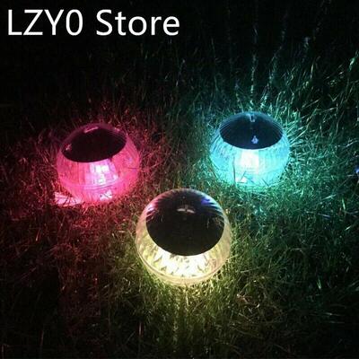 2021 New Outdoor Floating Underwater Ball Lamp Solar Powered