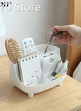 Creative 6 Gird Desktop Organizer Pen Holder Multifunctional