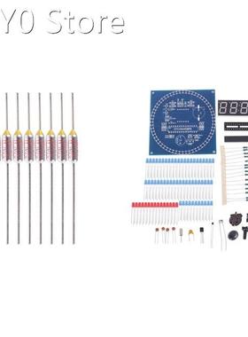 10Pcs Circuit Cutoff TF Aluminum Thermal Fuse with 1Pcs LED