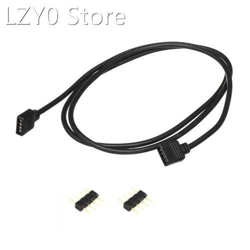 4Pin RGB LED Extension Cable RGB 5050 2835 LED Strip Lightin