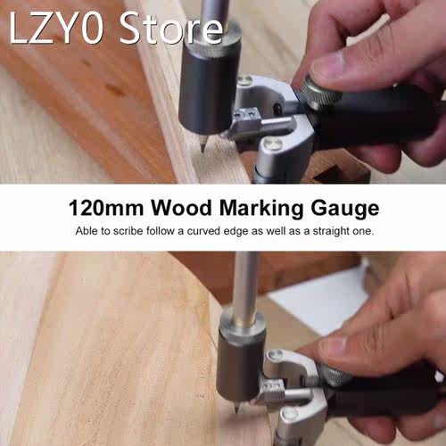 120mm Linear Arc Scriber Woodworking Measuring Tool Marking