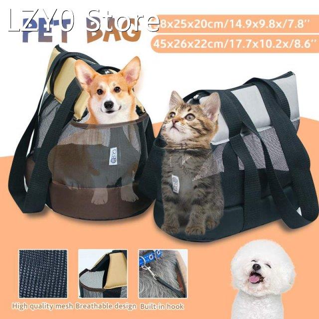 Summer Dog Cat Single Shoulder Bags Portable Mesh Breathable