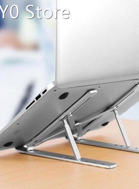 Aluminum Alloy Laptop Holder Stand Adjustable Folding Portab