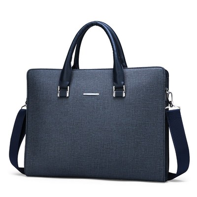 2020 New Business Men's Bag Travel Portable Briefcase PU Le