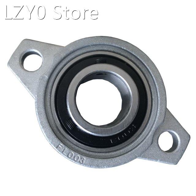 10PCS KFL003 17mm Bore Diameter Zinc Alloy Pillow Block Flan