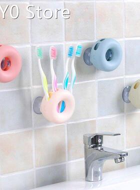 1pc Fashion Suction Hooks Toothbrush Holder Bathroom Family