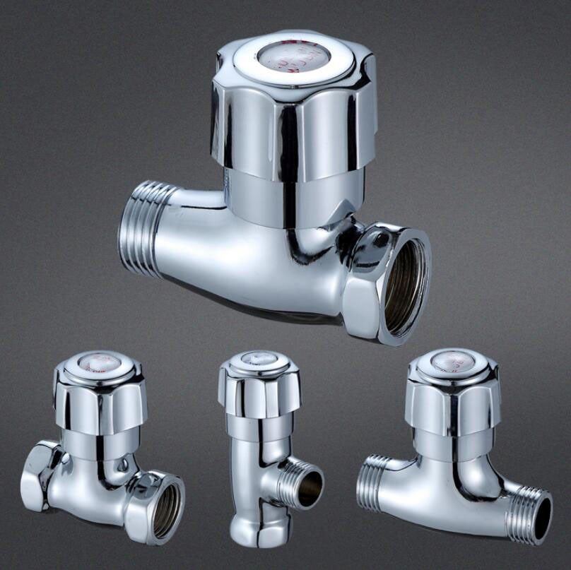 G1/2 Brass Inner/Outer Threaded Switch Valve, Toilet Water