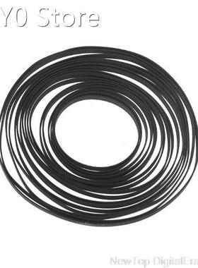 5mm Wide Turntable Rubber Belt Replacement Flat Drive Belt f
