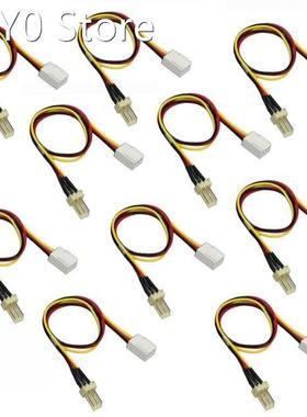 10Pcs/Lot Lengthen Cable for Cooling Fan PC Fan Power Extens