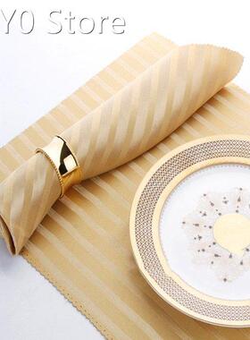 2pcs Stainless Steel Napkin Rings for Dinners Parties Weddin