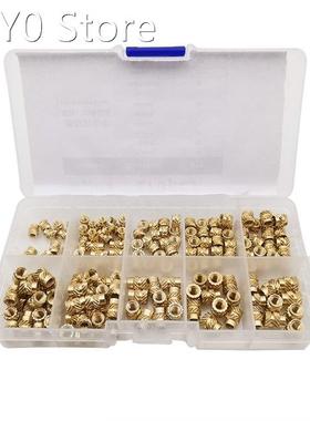 M3 M4 Brass Hot Melt Inset Nuts Assortment Kit Thread Copper