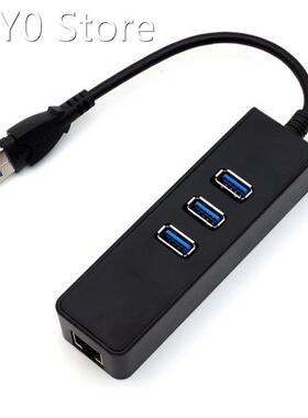 USB 3.0 to 1000M Gigabit Ethernet LAN Network Card 3 Port US