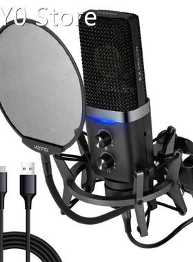 Computer Microphone Podcast Condenser Microphone Kit Compati