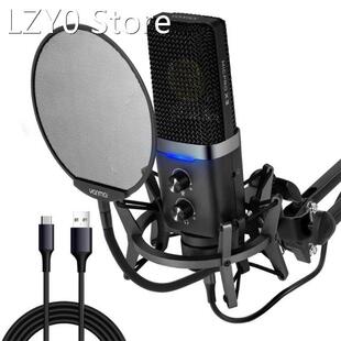 Computer Microphone Podcast Condenser Microphone Kit Compati